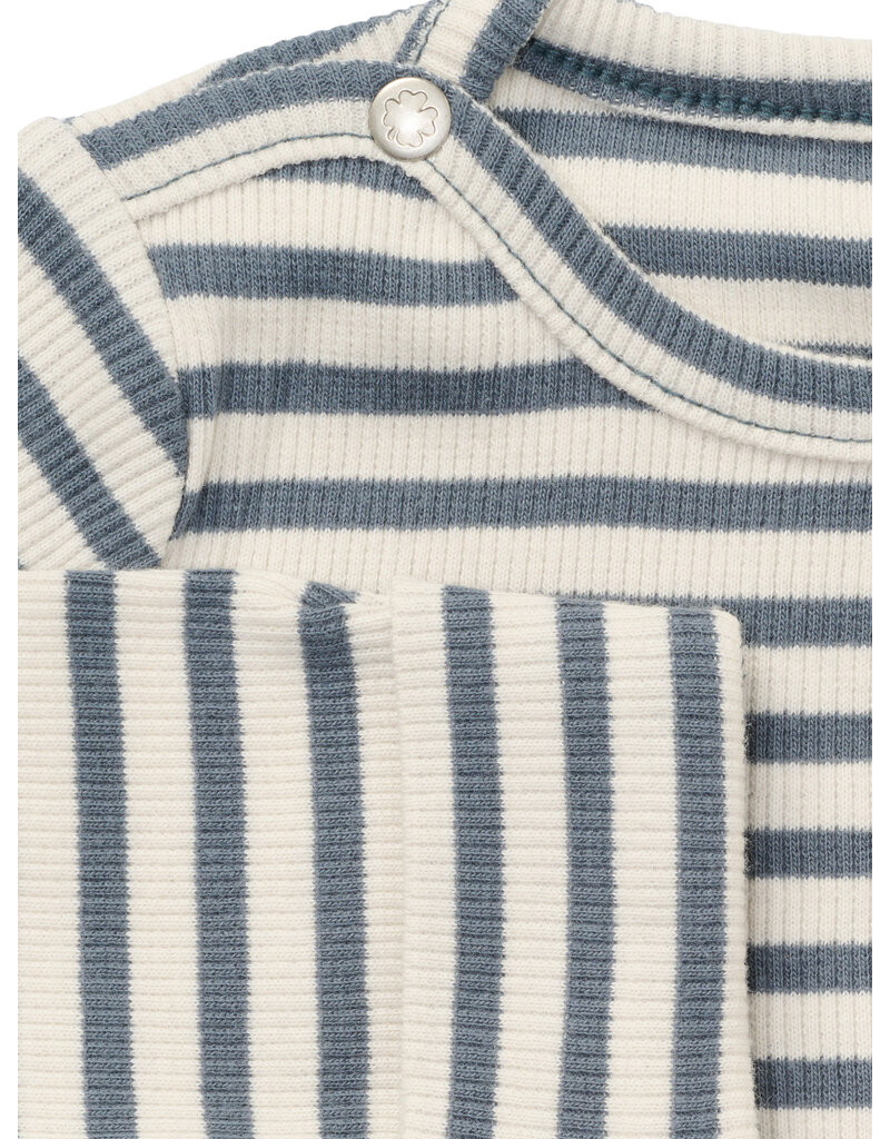 noppies Tee LS stripe Stormy Weather