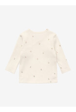 noppies Top LS AOP Egret