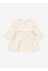 noppies Dress LS AOP Egret