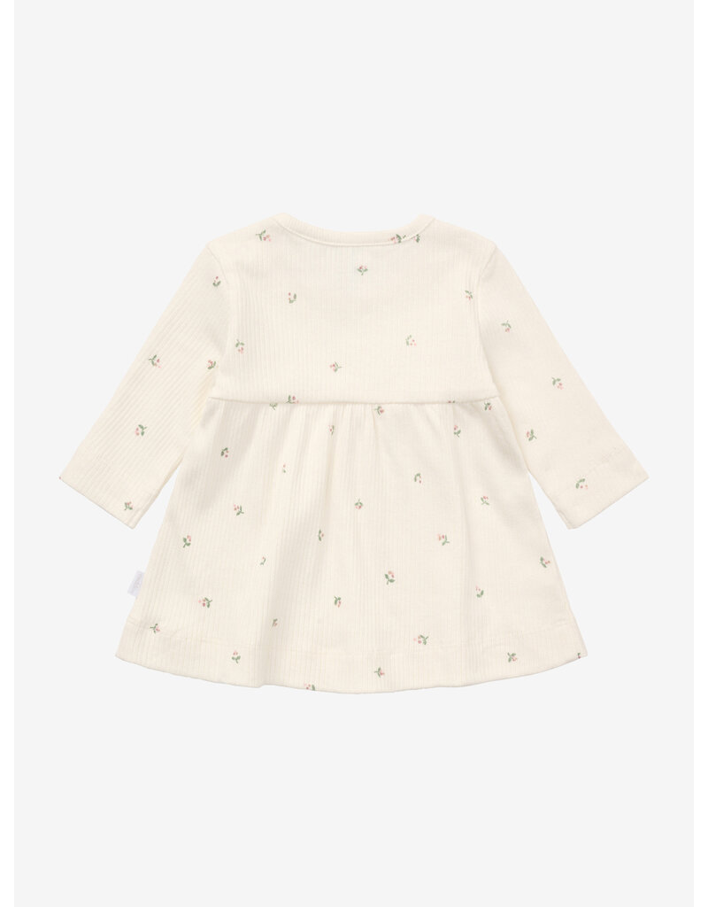 noppies Dress LS AOP Egret