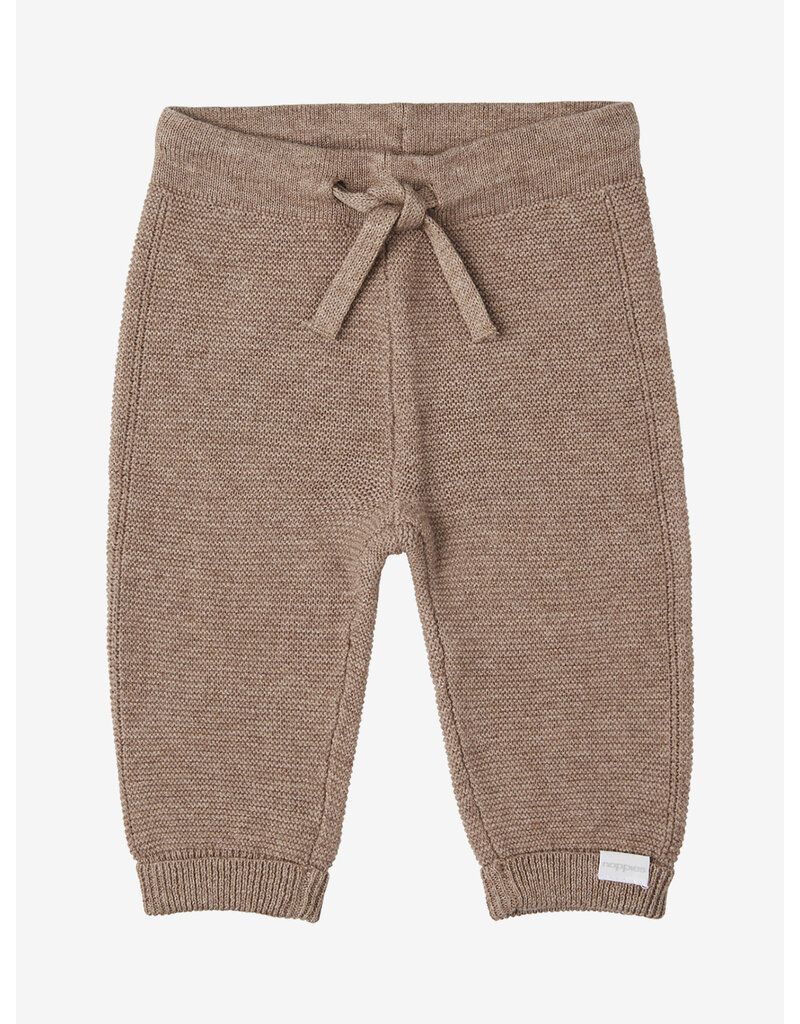 noppies U Pants Knit Reg Grover Taupe Melange
