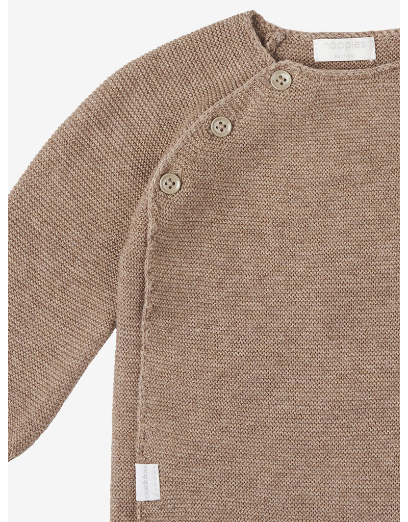 noppies U Cardigan Knit ls Pino Taupe Melange