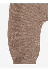 noppies Unisex Playsuit Monrovia LS Taupe Melange
