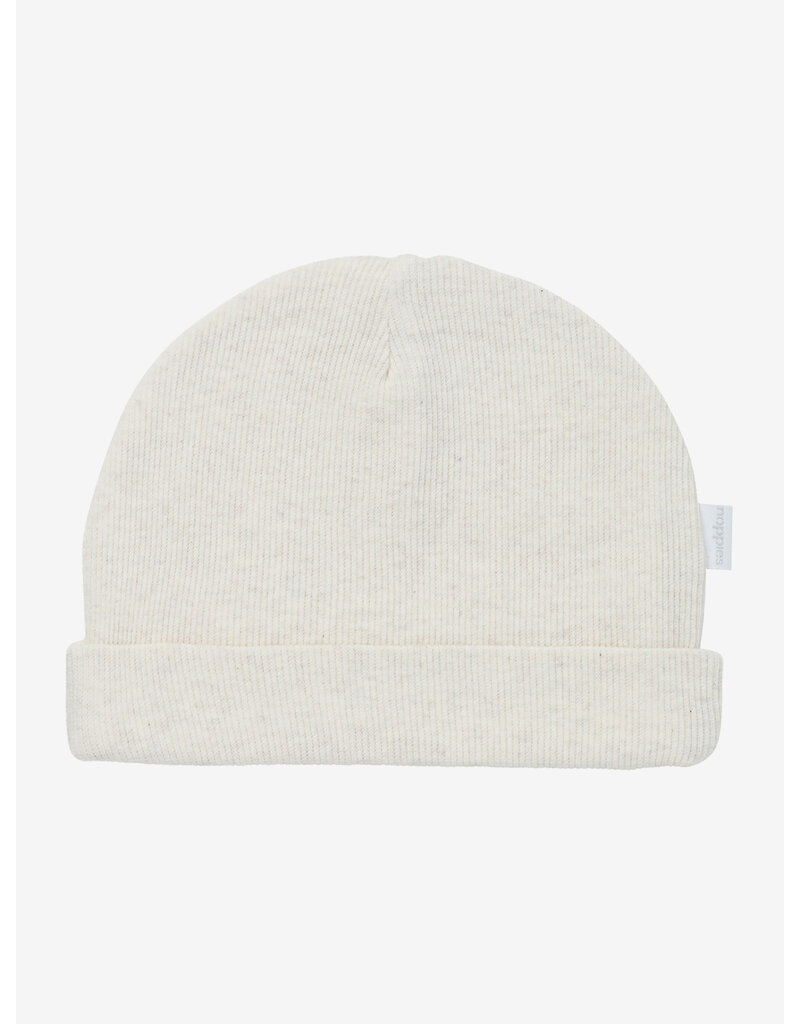 noppies U Hat  Rib Nevel Oatmeal Melange
