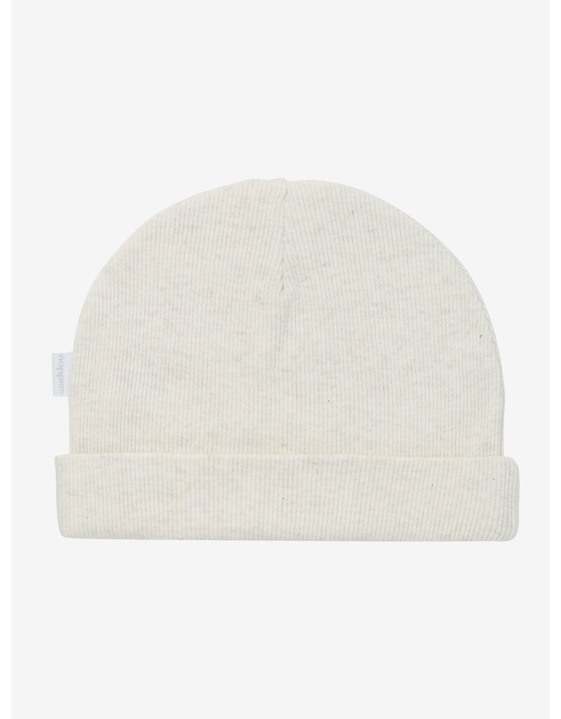 noppies U Hat  Rib Nevel Oatmeal Melange