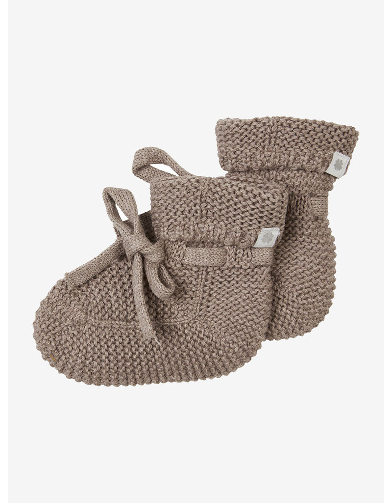 noppies U Booties knit Nelson Taupe Melange