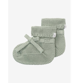 noppies U Booties knit Nelson Iceberg Green