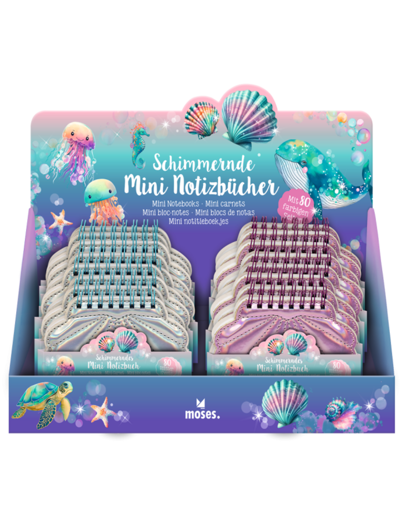 moses Mini notitieboek schelp