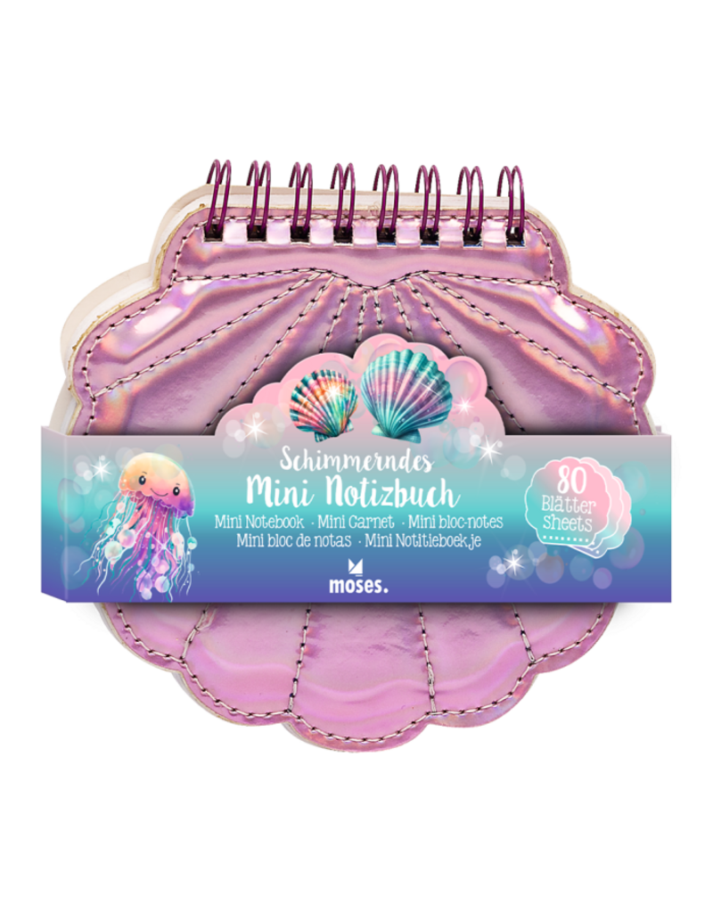 moses Mini notitieboek schelp