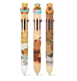 moses Capibara 8 kleuren pen