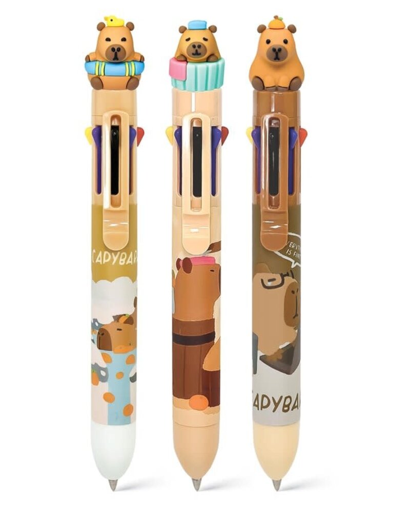 moses Capibara 8 kleuren pen