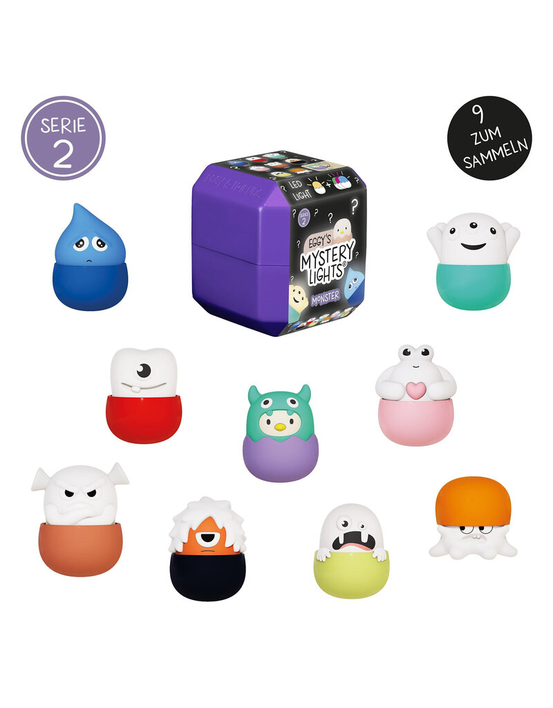 moses Eggy mystery lights blindbox monsters