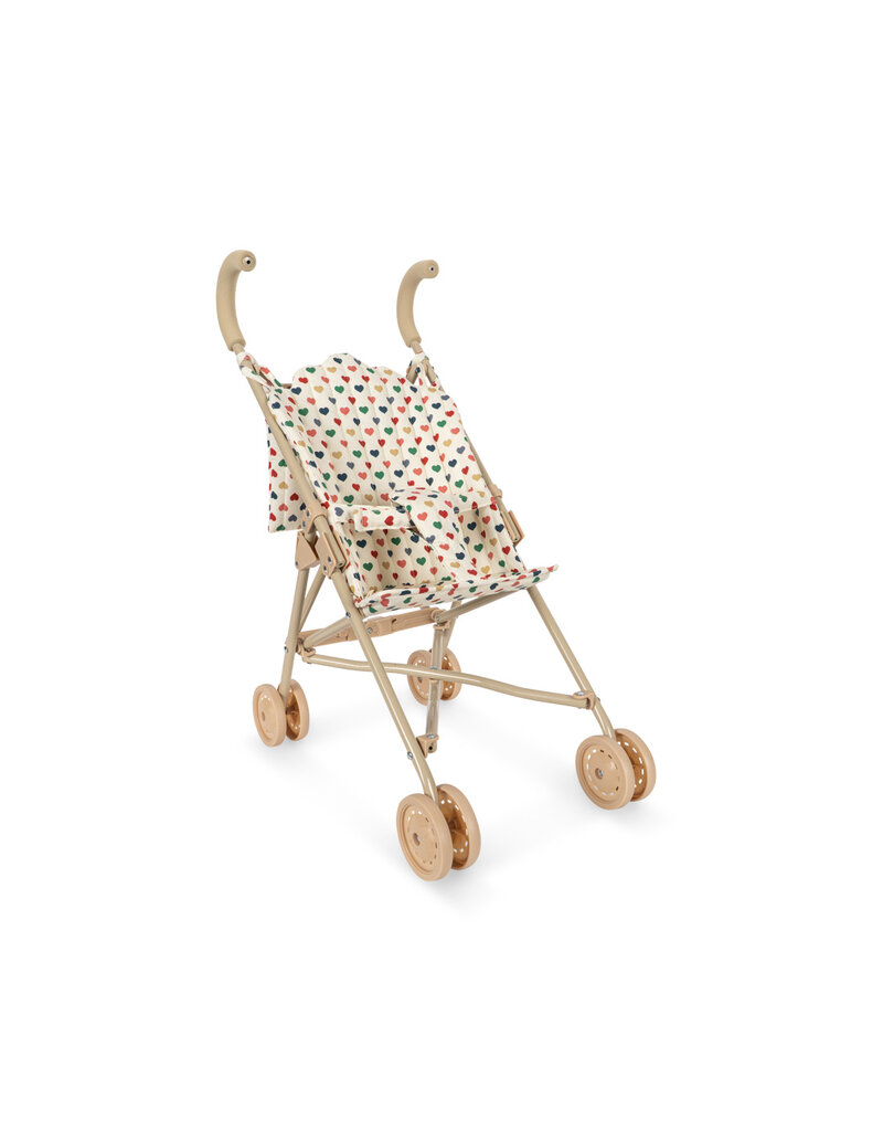 Konges Sløjd Poppen buggy Coeur Coloré