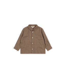 Konges Sløjd Foret Shirt Chocolate Check