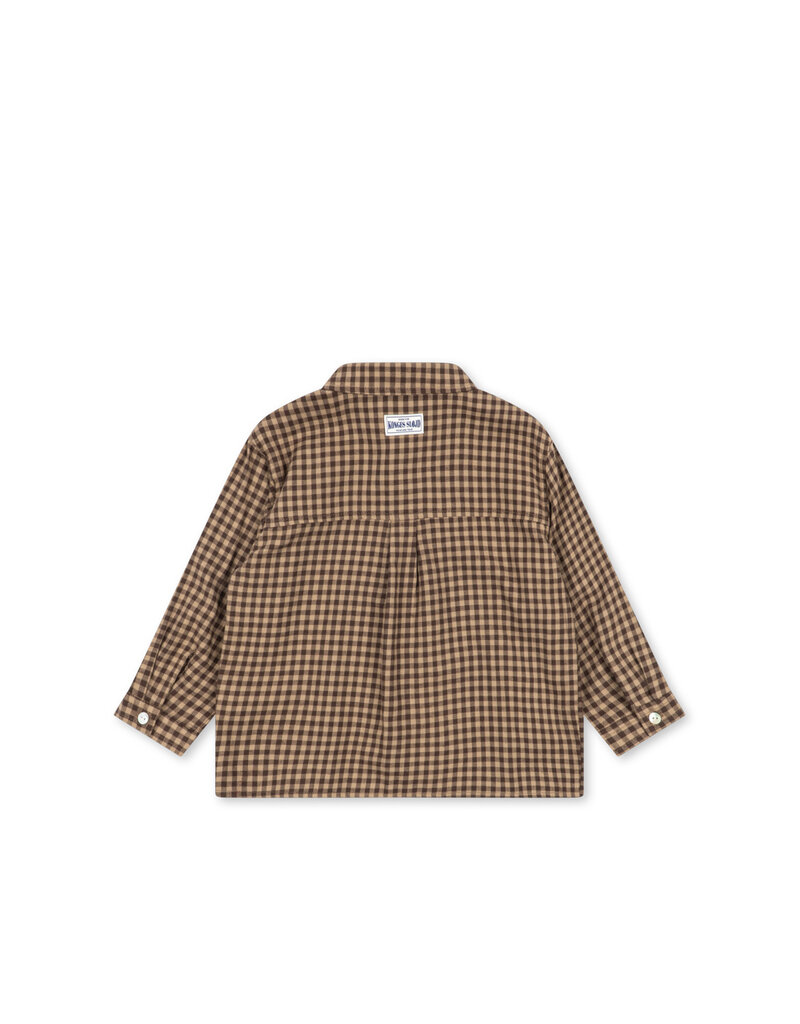 Konges Sløjd Foret Shirt Chocolate Check