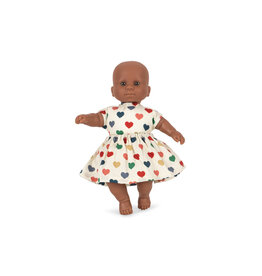 Konges Sløjd Mini Doll Ditzy Dot Coeur Coloré