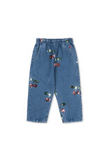 Konges Sløjd Magot Sequin Frill Pants Cherry Sequin