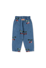 Konges Sløjd Magot Sequin Frill Pants Cherry Sequin