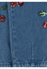 Konges Sløjd Magot Sequin Frill Pants Cherry Sequin