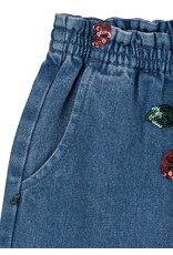 Konges Sløjd Magot Sequin Frill Pants Cherry Sequin