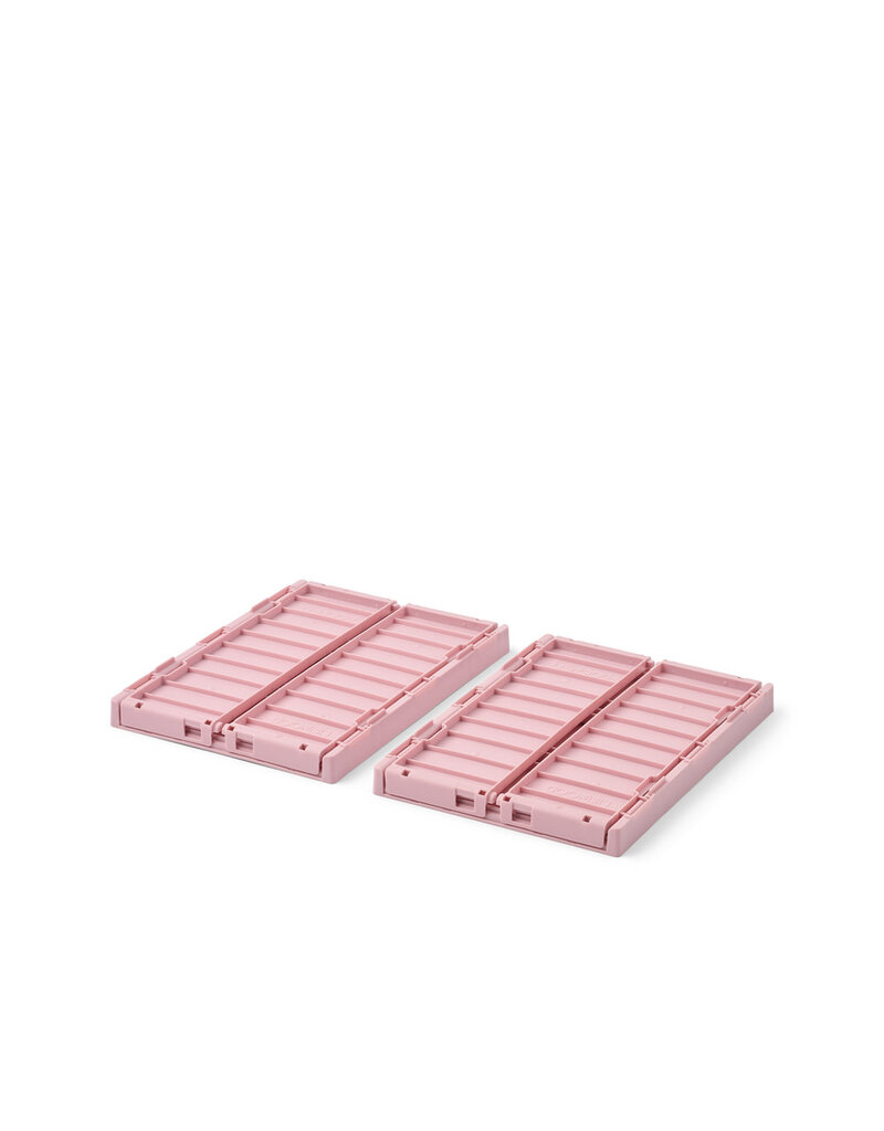 Liewood Weston Storage Box S 2-pack Rose Blush