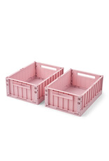 Liewood Weston Storage Box M 2-pack Rose Blush