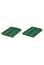 Liewood Weston Storage Box M 2-pack Garden Green