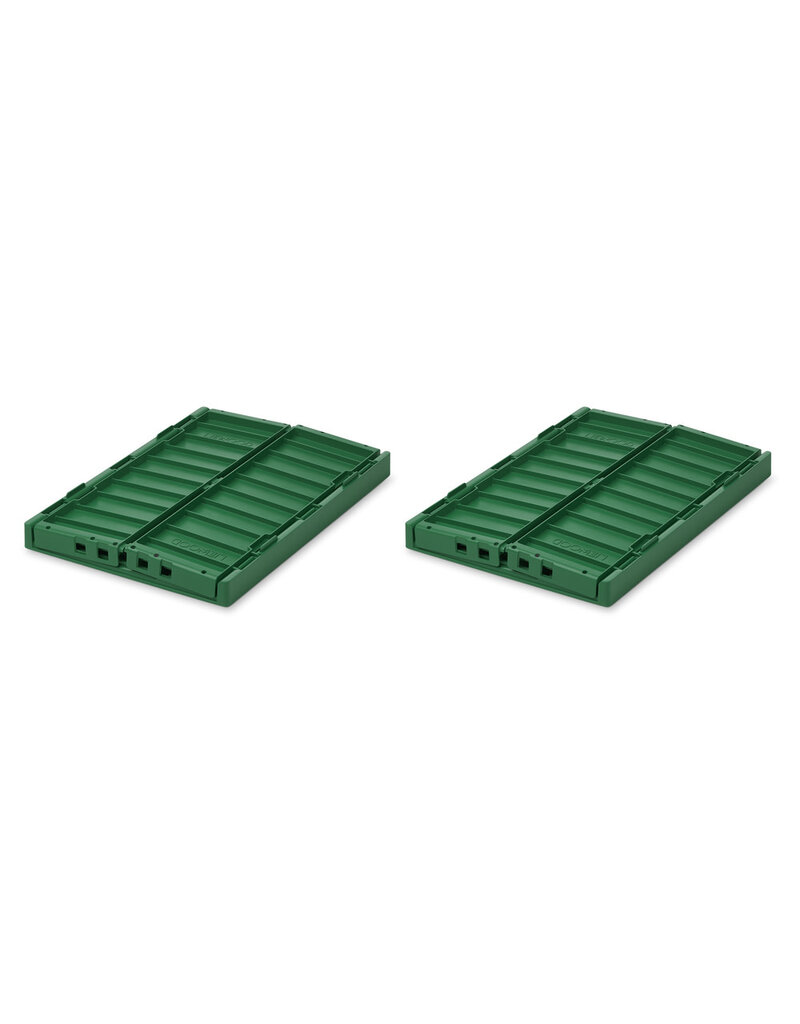 Liewood Weston Storage Box M 2-pack Garden Green
