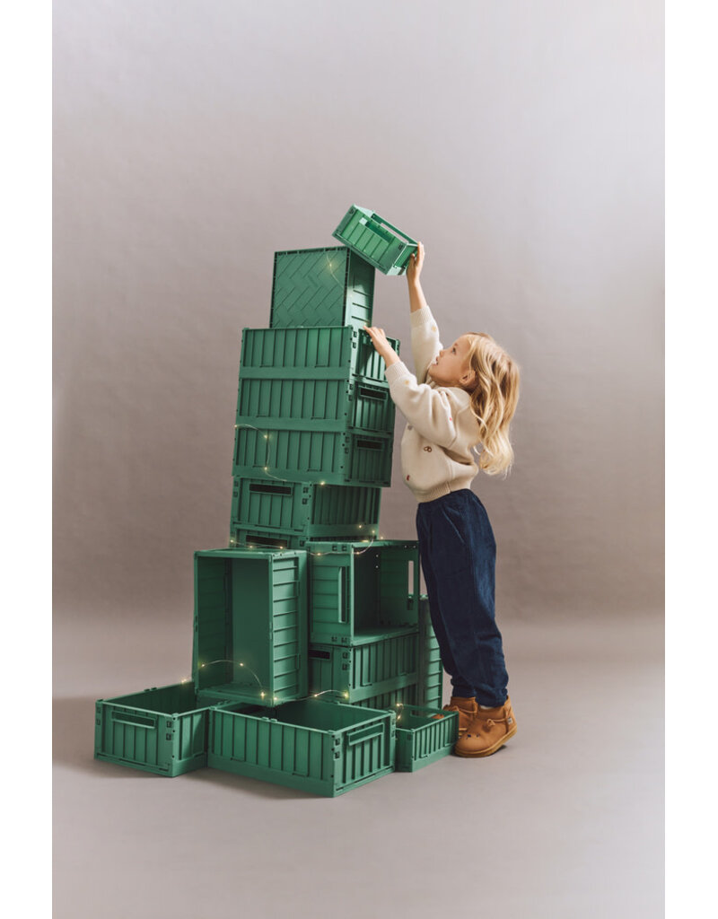 Liewood Weston Storage Box M 2-pack Garden Green