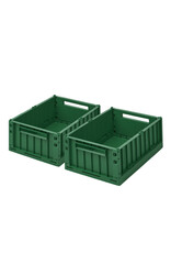 Liewood Weston Storage Box M 2-pack Garden Green