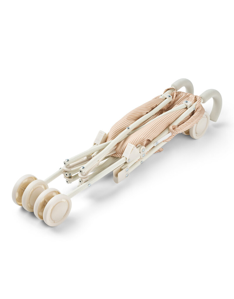 Liewood Elsie Doll Stroller Stripe Pale Tuscany / Creme de la creme