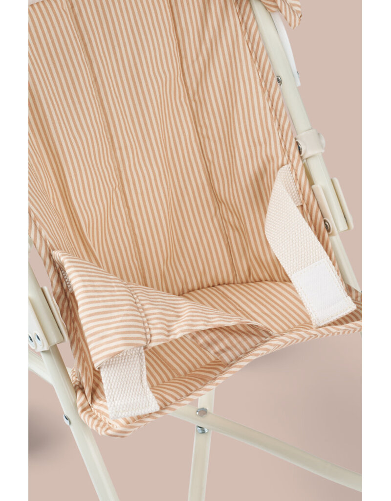 Liewood Elsie Doll Stroller Stripe Pale Tuscany / Creme de la creme