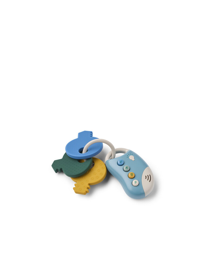Liewood Vroom Car Keys Beach Blue Multi Mix