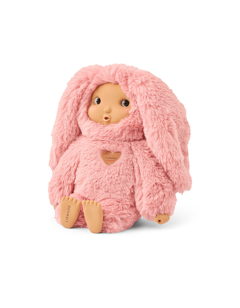 Liewood Miko Rosey Plush Doll Rose blush