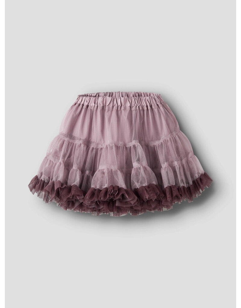 name it Rona Tulle Skirt Mauve Shadows