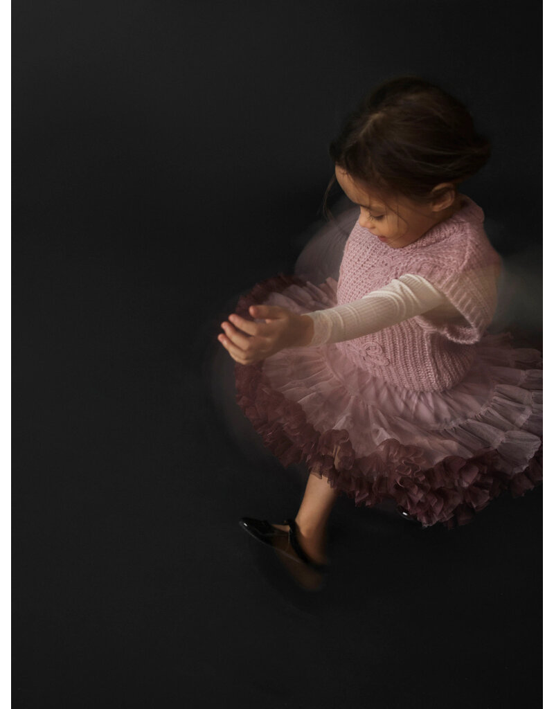 name it Rona Tulle Skirt Mauve Shadows
