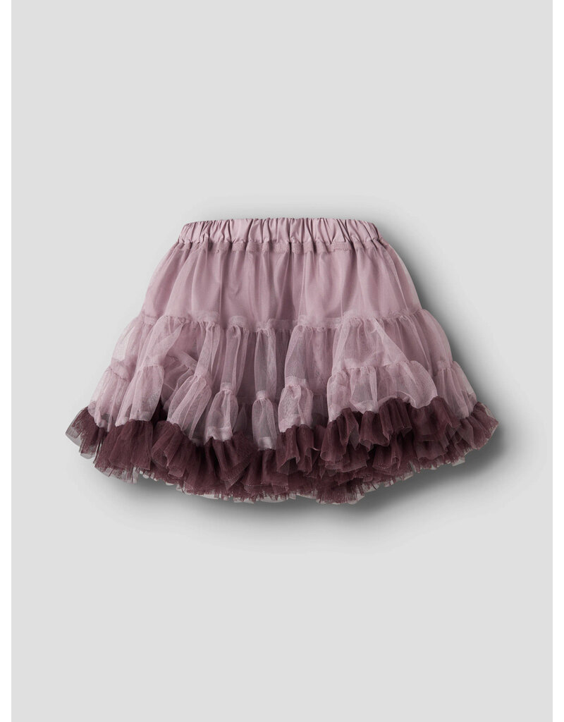 name it Rona Tulle Skirt Mauve Shadows