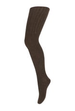 mp Denmark Cotton rib tights Brown Melange 351