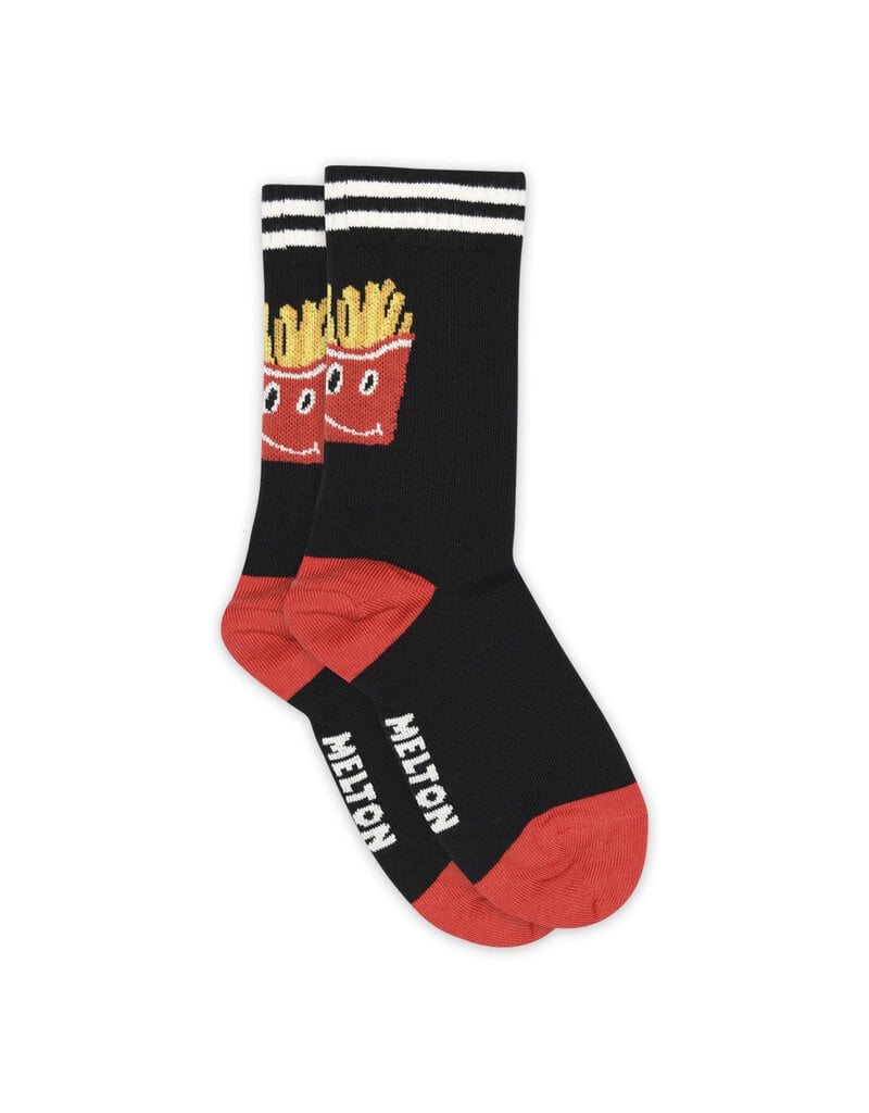 mp Denmark French fries socks Black 08