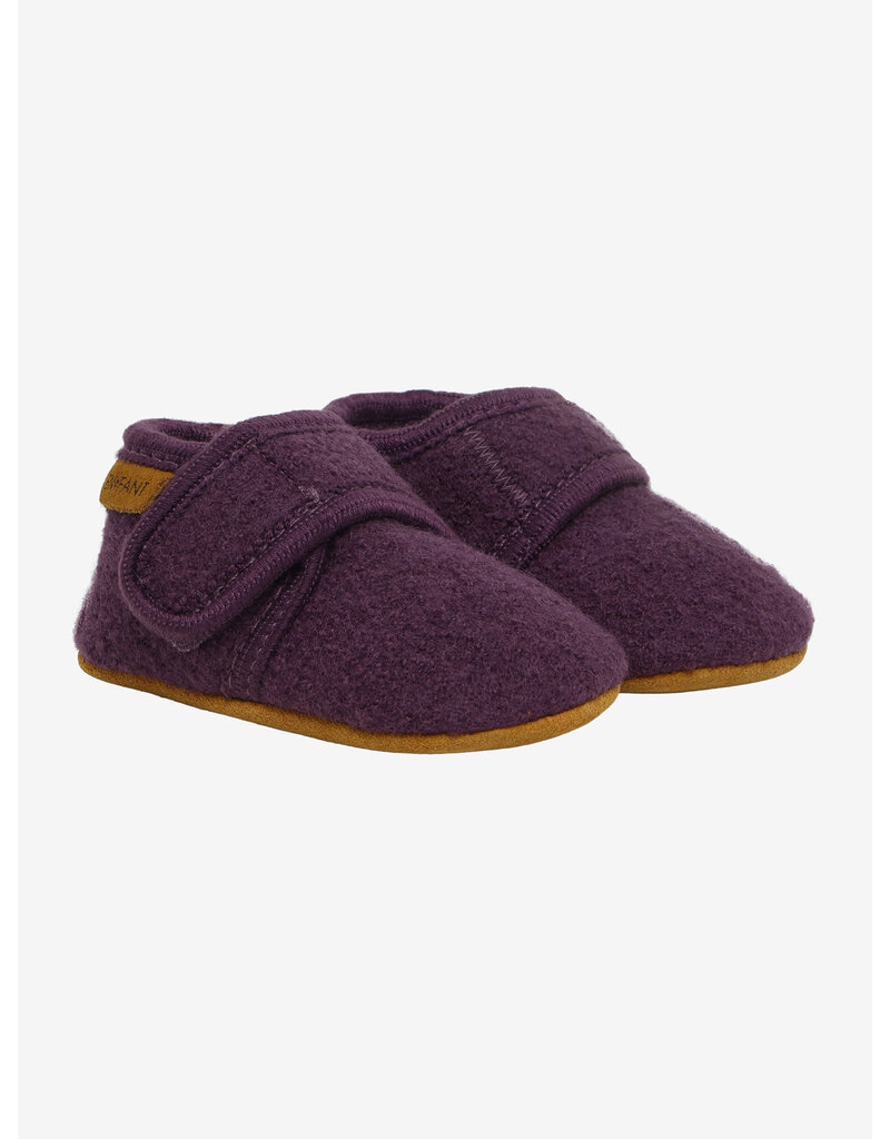 En Fant Baby Wool slippers Blackberry Wine