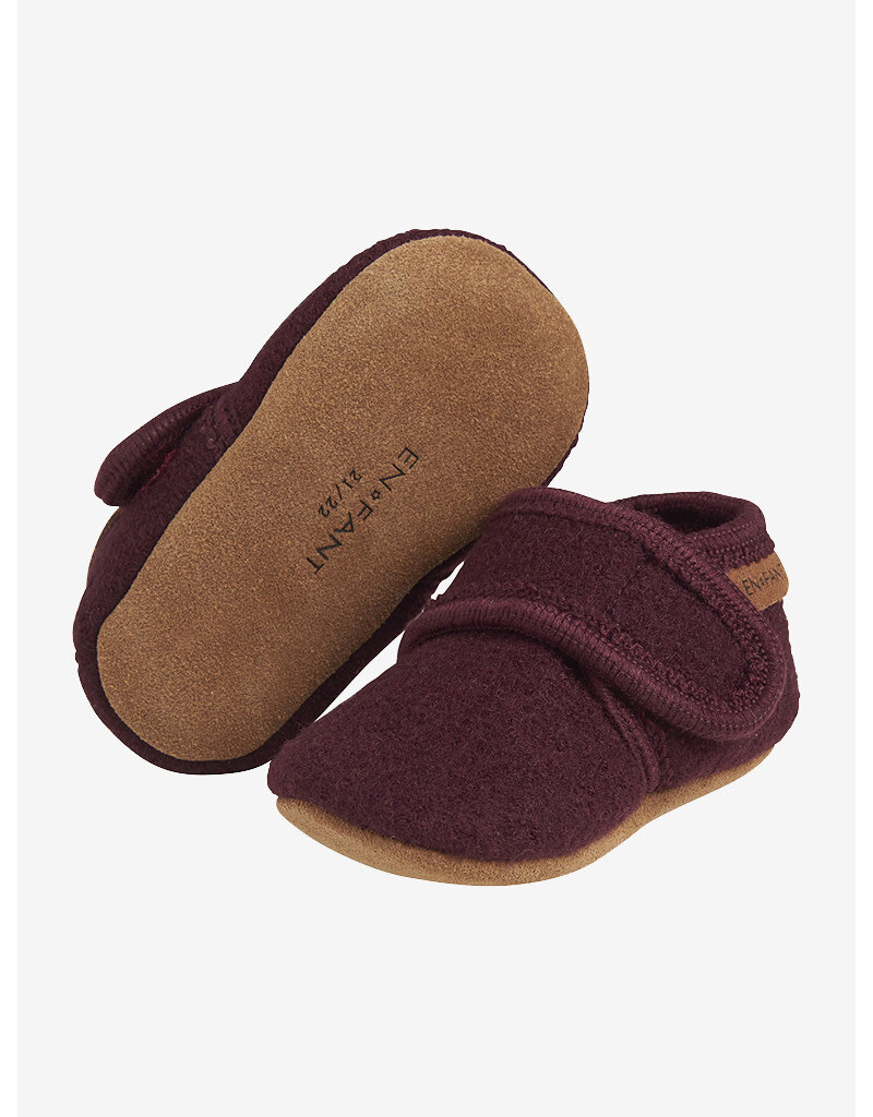 En Fant Baby Wool slippers Winetasting