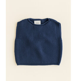Hvid Harvey Vest Blue