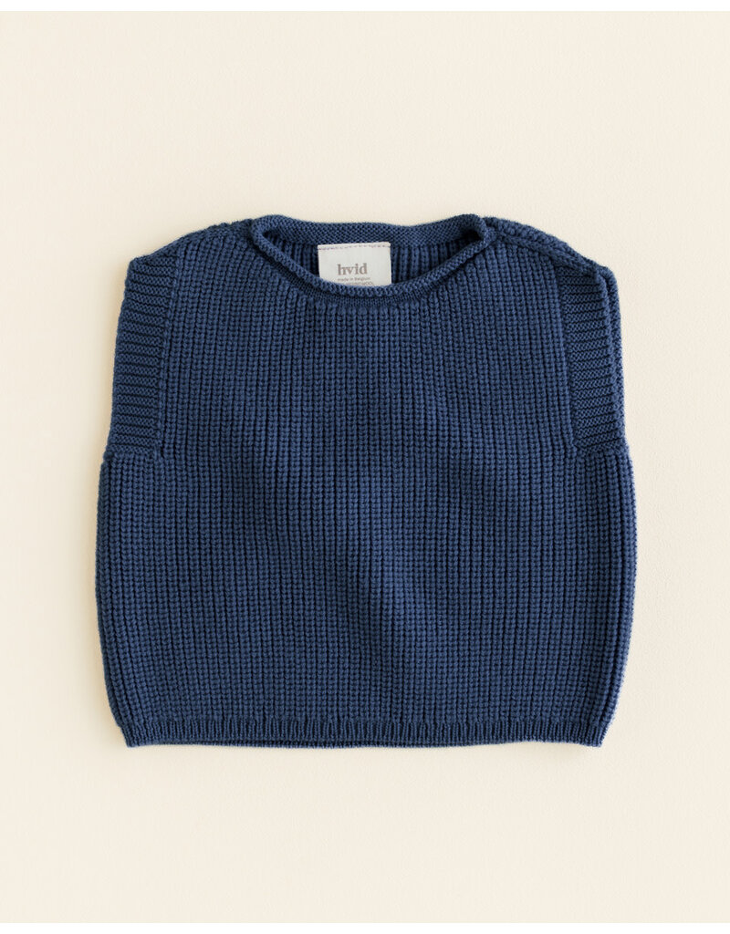 Hvid Harvey Vest Blue