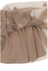 The New Yna Skirt Taupe Gray