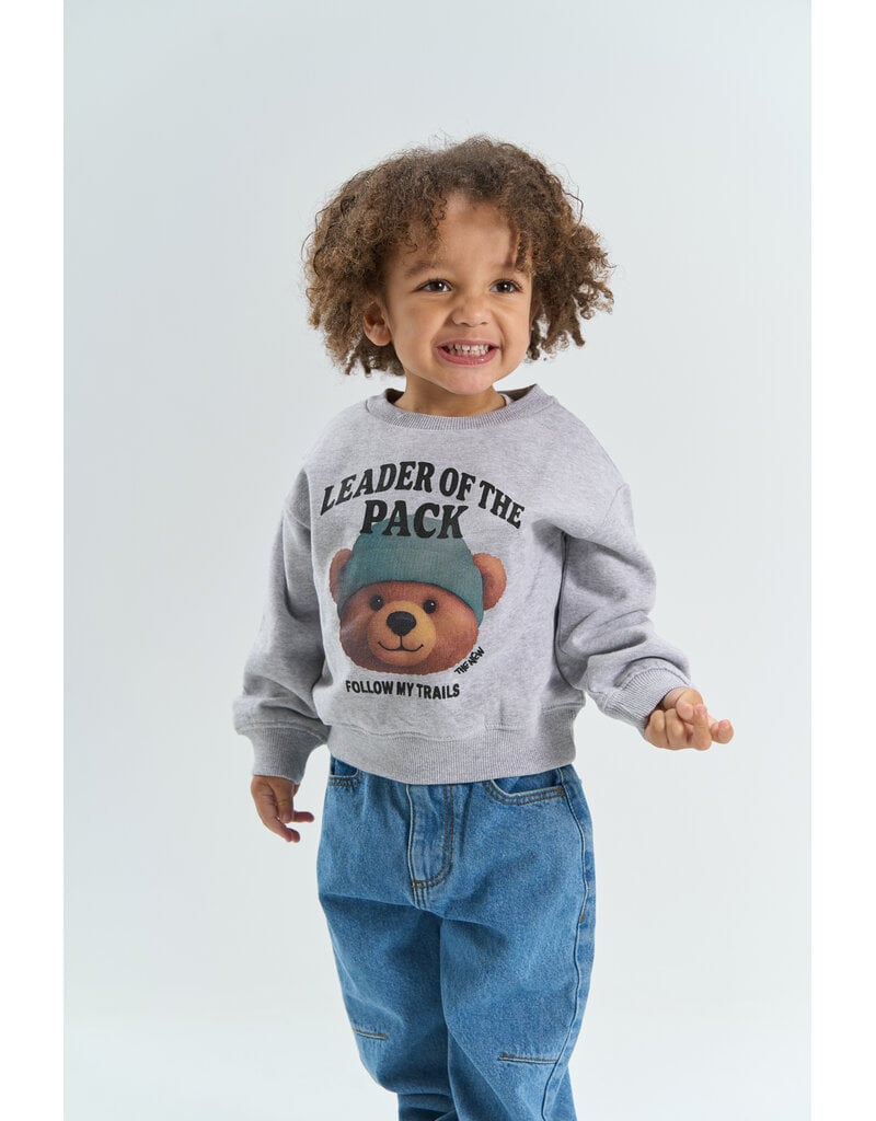 The New Yvan Sweatshirt Light Grey Melange