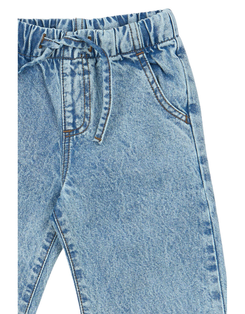 The New Yon Wide Jeans Light Blue Denim