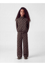 name it Onea Zip Balloon Sweater Coffee Bean