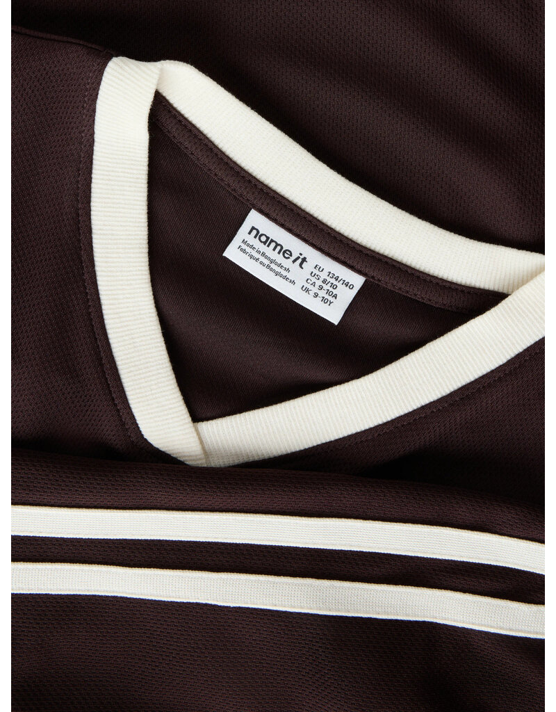 name it Nacy Relax Top Chocolate Plum