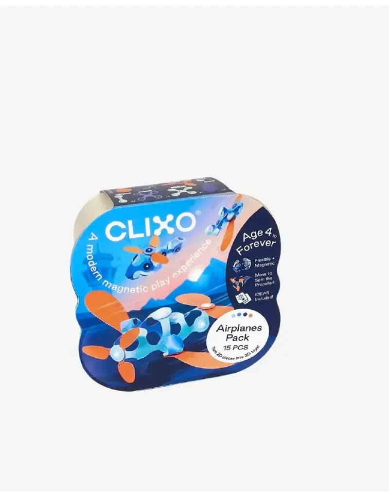 Clixo Airplane Pack 15stuks