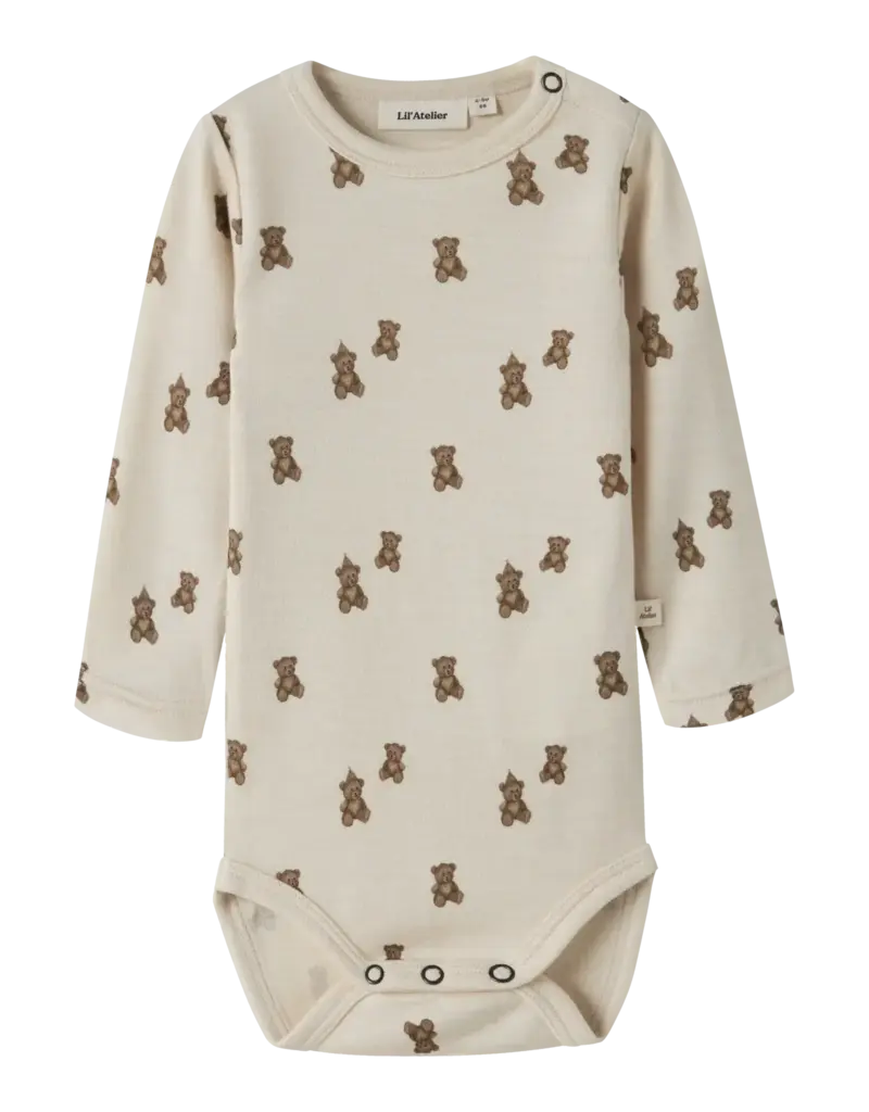 Lil' Atelier Nilo Wool Slim Body Teddy Bear